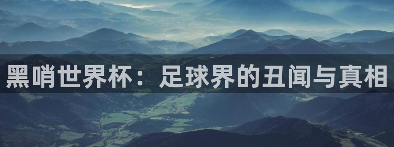 女足世界杯赛程:黑哨世界杯:足球界的丑闻与真相